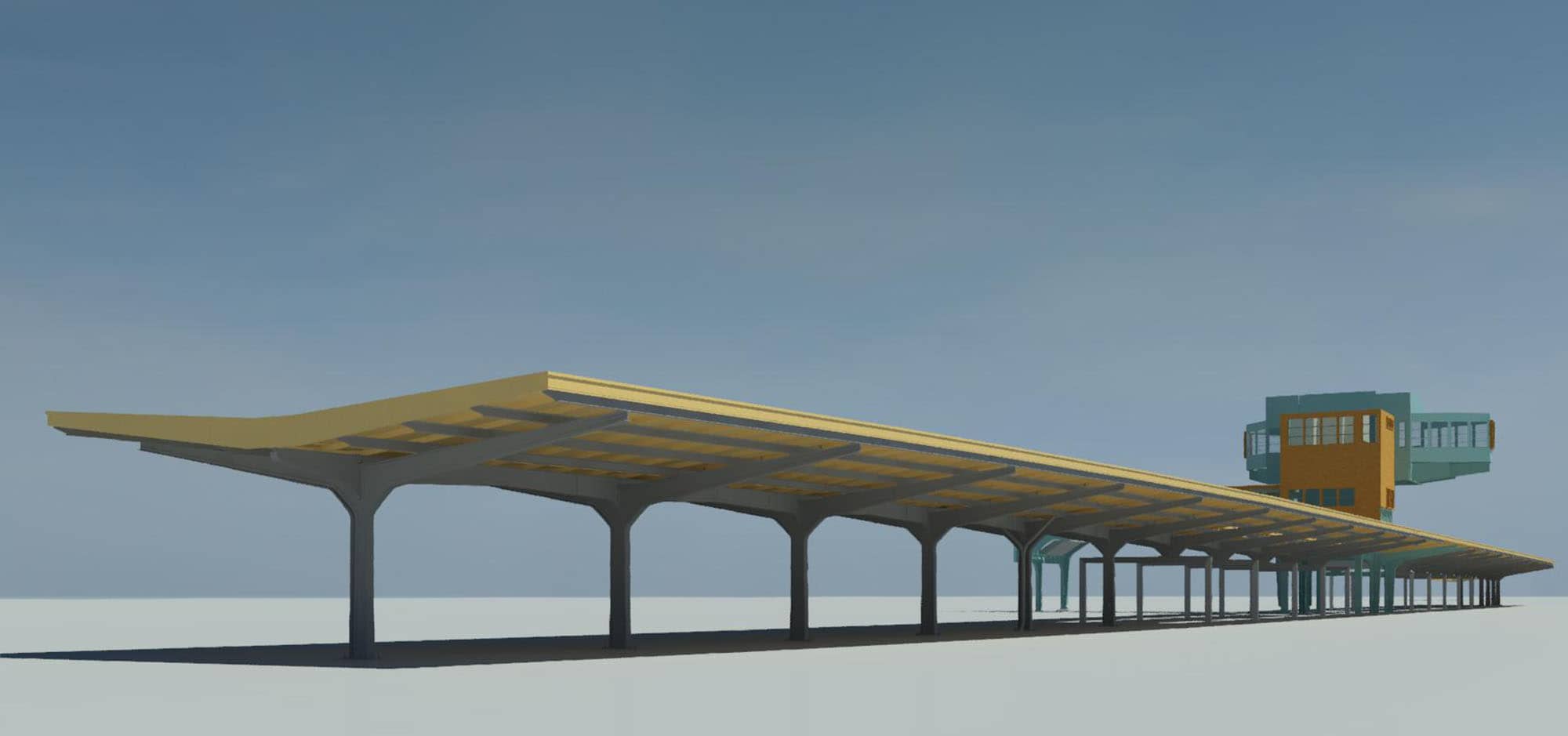 Overkapping station Groningen